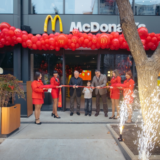 McDonald’s დადიანზე  - თბილისში კიდევ ერთი რიგით 21-ე ახალი რესტორანი გაიხსნა