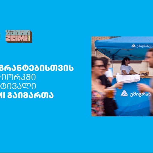 თიბისის მხარდაჭერით ემიგრანტებისთვის ნიუ-იორკში ფესტივალი ZEIMI გაიმართა