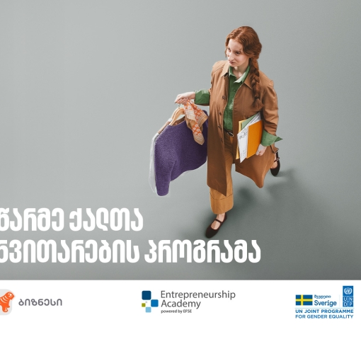 საქართველოს ბანკის მხარდაჭერით, მეწარმე ქალთა განვითარების პროგრამის მე-14 ნაკადზე მიღება დაიწყო