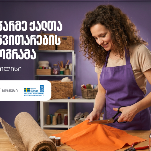 მეწარმე ქალთა განვითარების პროგრამა ბრუნდება - მხარდამჭერი საქართველოს ბანკია