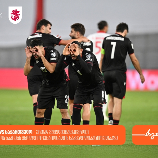 თურქეთი vs საქართველო - ერთად ვუგულშემატკივროთ საქართველოს ნაკრებს მსოფლიო ჩემპიონატის საკვალიფიკაციო ეტაპზე
