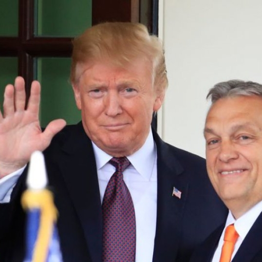 "ვიქტორი თვლის, რომ არც ისე შორეულ პერსპექტივაში ჩვენ ამ ომს დავასრულებთ" - ტრამპი ორბანზე