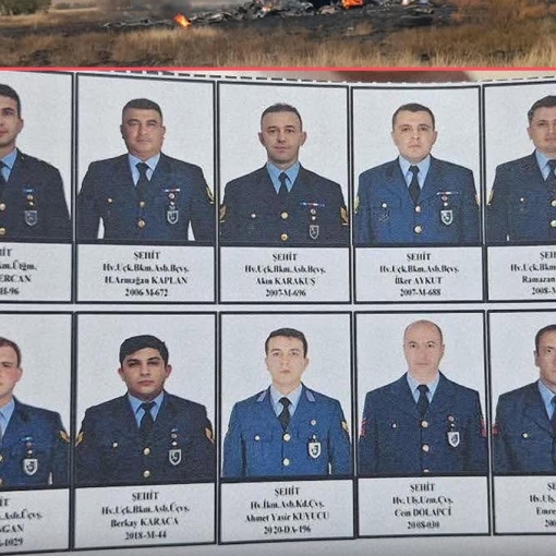 თურქეთის თავდაცვის მინისტრი საქართველოს საზღვართან ჩამოვარდნილი თვითმფრინავის შედეგად დაღუპულთა სიას აქვეყნებს