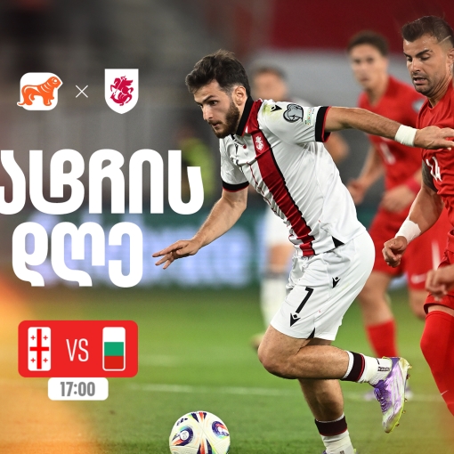 საქართველო vs ბულგარეთი - ერთად ვუგულშემატკივროთ ქართველ სპორტსმენებს მსოფლიო ჩემპიონატის შესარჩევ ეტაპზე
