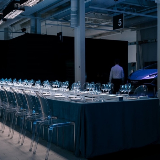 Beyond Taste - Lamborghini Tbilisi-ს ექსკლუზიური ვახშამი სერვისცენტრში