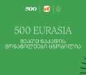 500 Global in Eurasia-ს მეათე ნაკადის მონაწილეები ცნობილია