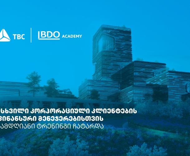 თიბისიმ პარტნიორი კომპანიების ფინანსური მენეჯერებისთვის ყოველწლიური ტრენინგები გამართა