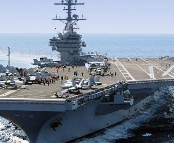 „აბრაამ ლინკოლნი“, გამანადგურებლებთან ერთად, "ირანზე დარტყმის რადიუსში იმყოფება"