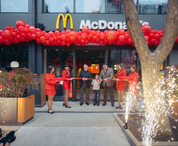 McDonald’s დადიანზე  - თბილისში კიდევ ერთი რიგით 21-ე ახალი რესტორანი გაიხსნა