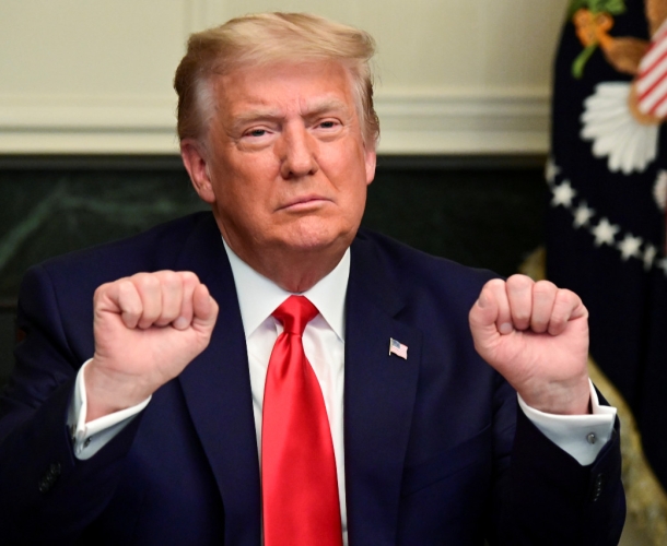 "ჩვენს სამხედროებს, რომლებიც მსოფლიოში ყველაზე ძლიერები არიან, ჯერ არც კი დაუწყიათ იმის განადგურება, რაც ირანში დარჩა"