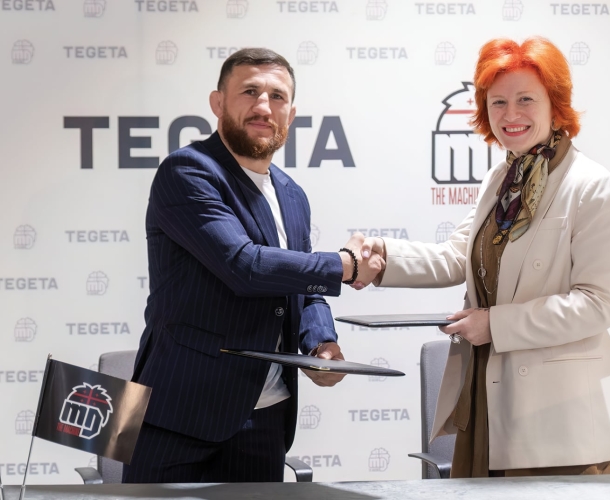 მერაბ The machine დვალიშვილი X „თეგეტა“ - პარტნიორობა ახალი გამარჯვებებისთვის