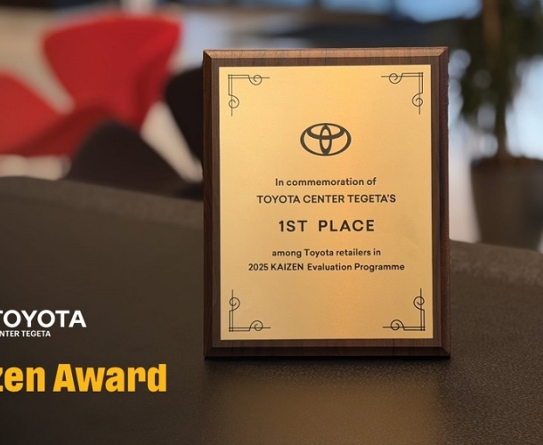 „ტოიოტა ცენტრი თეგეტამ“ Kaizen Award-ის ჯილდო ზედიზედ მეორედ მოიპოვა