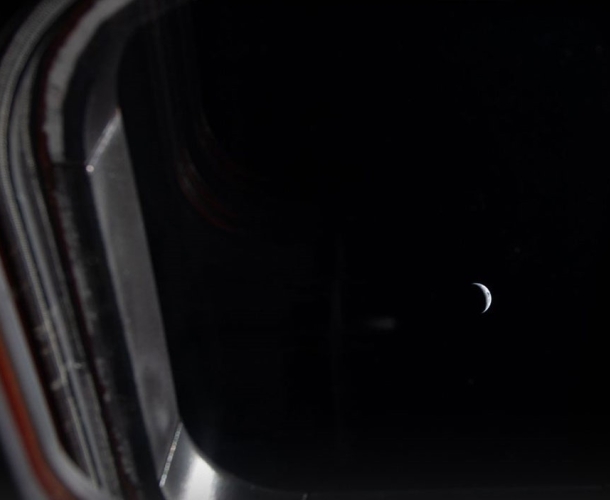 NASA: "დედამიწის უკანასკნელი ხედი სანამ მისია მთვარემდე მიაღწევს"