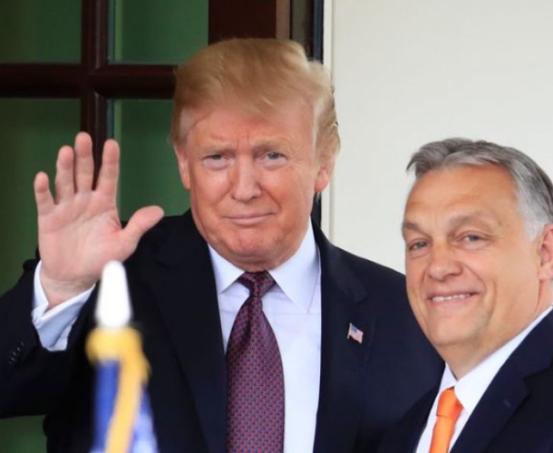 "ვიქტორი თვლის, რომ არც ისე შორეულ პერსპექტივაში ჩვენ ამ ომს დავასრულებთ" - ტრამპი ორბანზე