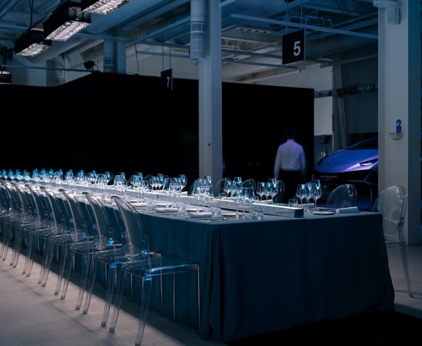 Beyond Taste - Lamborghini Tbilisi-ს ექსკლუზიური ვახშამი სერვისცენტრში