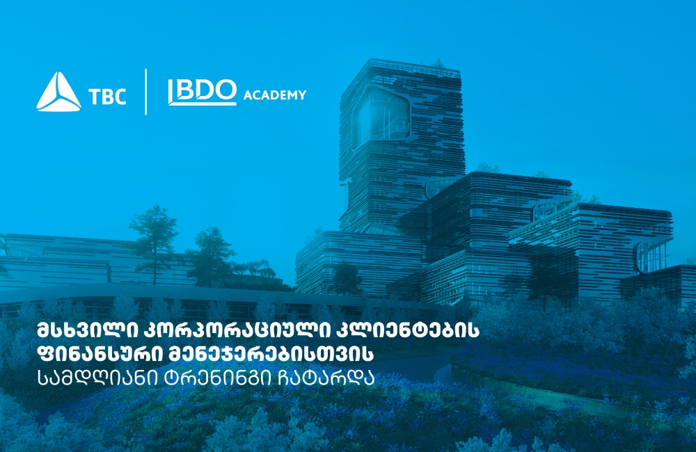 თიბისიმ პარტნიორი კომპანიების ფინანსური მენეჯერებისთვის ყოველწლიური ტრენინგები გამართა