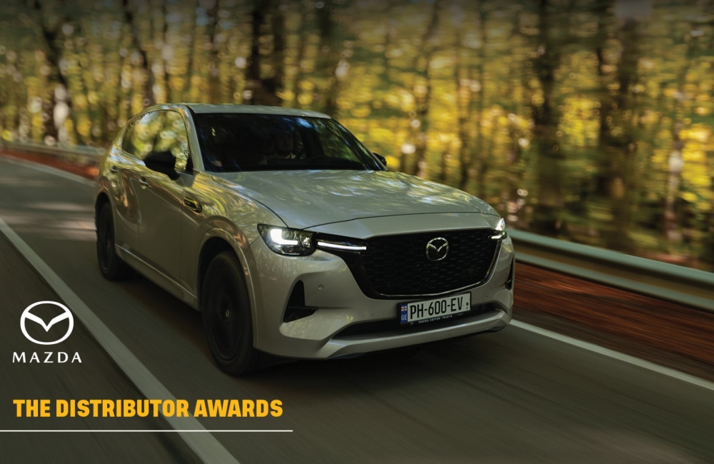 „მაზდა ცენტრი თეგეტამ“ საუკეთესო დისტრიბუტორის ჯილდო  მეოთხედ მოიპოვა