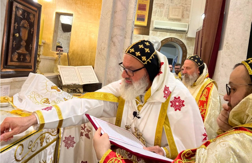 "ვლოცულობთ, რათა უფალმა, უხვად მოწყალემ, განუსვენოს მისი ერთგული მსახურის სულს"