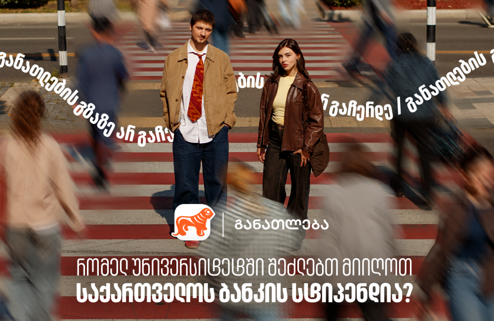 რომელ უნივერსიტეტებში შეგიძლია მიიღო საქართველოს ბანკის სტიპენდია? საქართველოს ბანკი, განათლების მთავარი მხარდამჭერი ბანკი