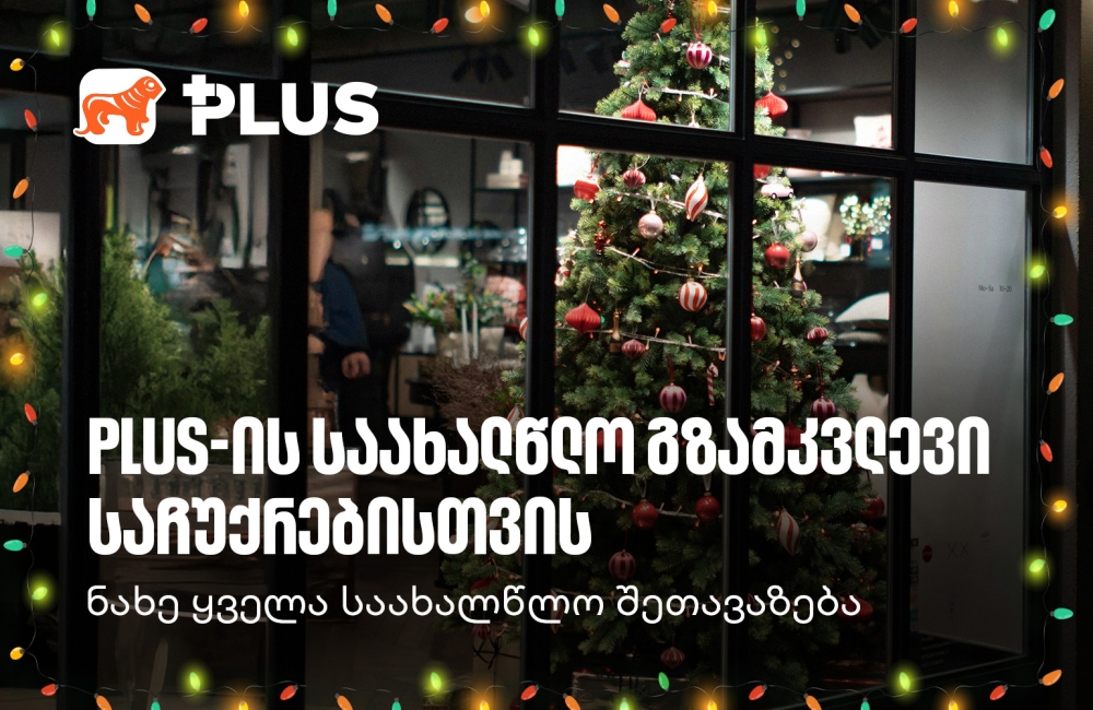 საქართველოს ბანკის საახალწლო შეთავაზებები