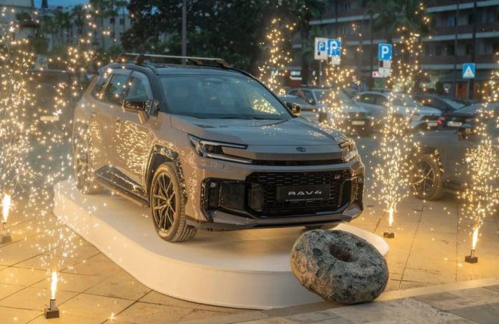 „ტოიოტა ცენტრი ბათუმმა“ ახალი Toyota RAV4 ოფიციალურად წარადგინა