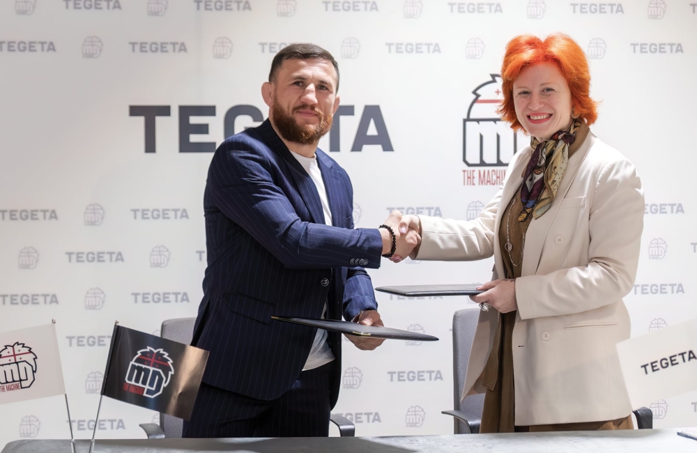 მერაბ The machine დვალიშვილი X „თეგეტა“ - პარტნიორობა ახალი გამარჯვებებისთვის