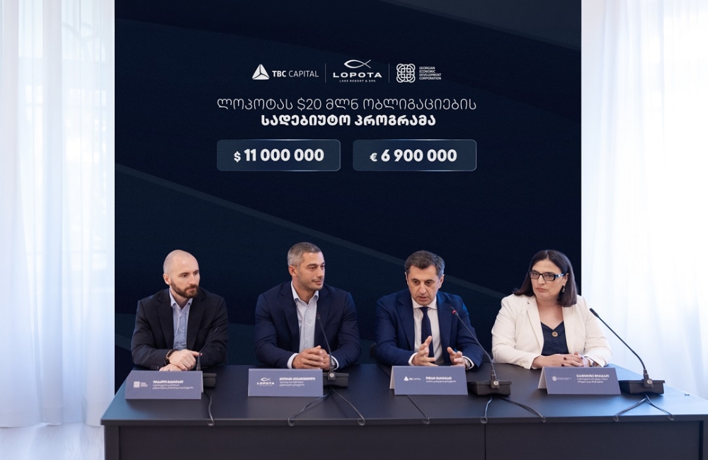 თიბისი კაპიტალის ექსკლუზიური მხარდაჭერით, ლოპოტამ $20-მილიონიანი ობლიგაციების სადებიუტო პროგრამის ფარგლებში, აშშ დოლარისა და ევროს ტრანშები სრულად განათავსა