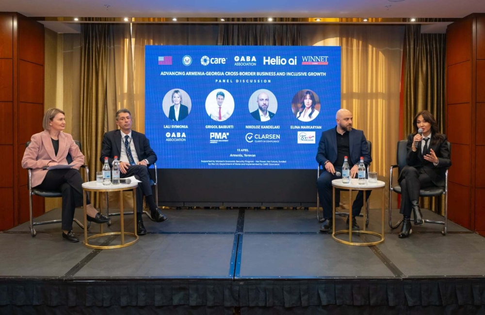 Premium Machinery Armenia ქართულ-სომხური ბიზნესასოციაციის პრეზენტაციაზე