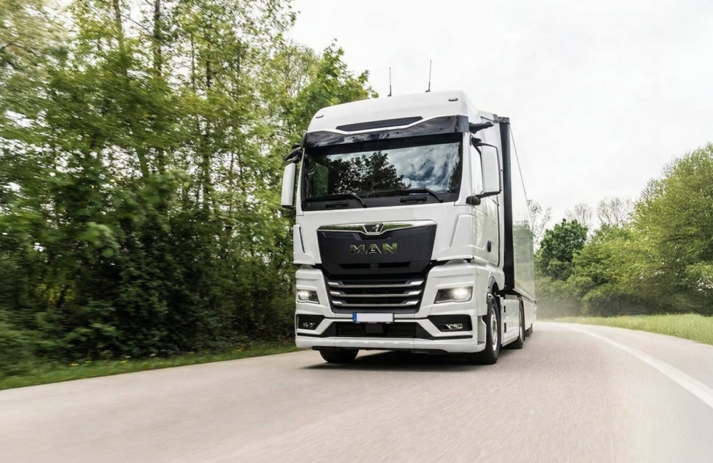 Tegeta Truck & Bus ტრანსპორტისა და ლოგისტიკის საერთაშორისო გამოფენაზე MAN-ის ახალი თაობის სატვირთო ავტომობილით წარდგა