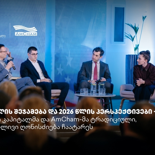 თიბისი კაპიტალმა და ამერიკის სავაჭრო პალატამ წლის შემაჯამებელი ღონისძიება გამართეს