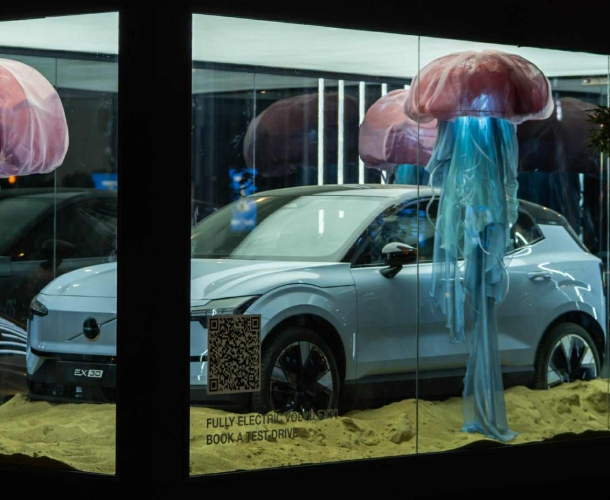 ვოლვო EX30 ბათუმში - „ვოლვო ქარ საქართველოს“ ახალი ინსტალაცია