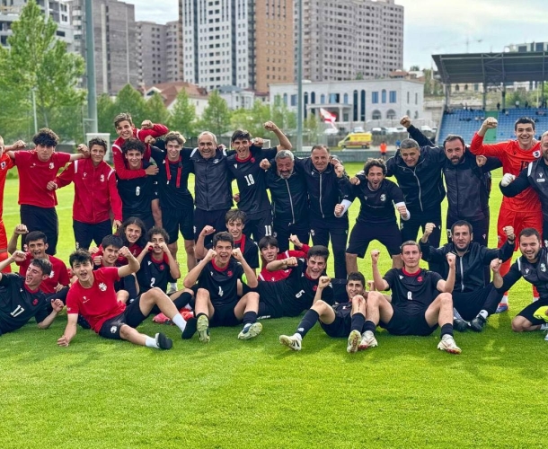 15-წლამდე ვაჟთა ნაკრებმა, ერევნის განვითარების თასზე პირველი ადგილი დაიკავა