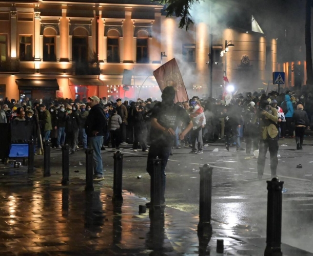4 ოქტომბრის აქციასთან დაკავშირებით, შსს-მ ამ მომენტამდე ჯამში 45 პირი დააკავა