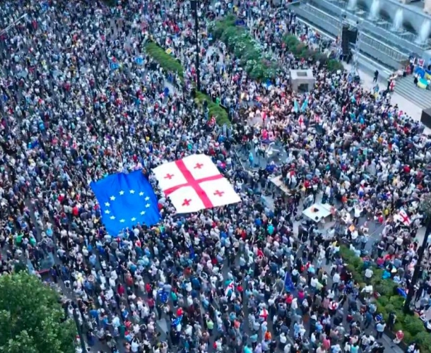 დღეს, 26 ოქტომბერს, თბილისში, საპროტესტი მსვლელობა - "ბოლომდე, გამარჯვებამდე!“ გაიმართება