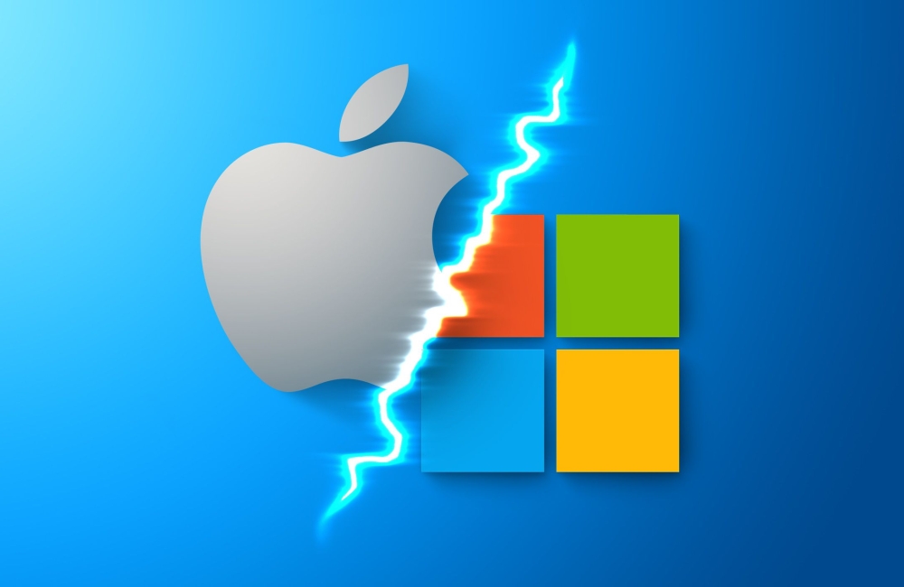 Microsoft-მა შეფასებით Apple-ს გადაუსწრო