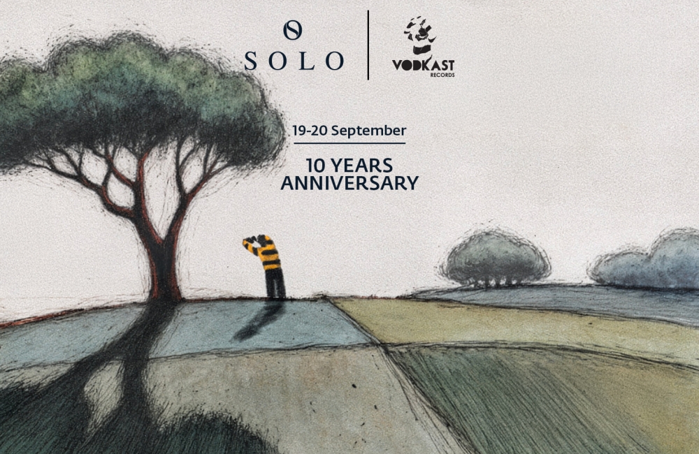 19 და 20 სექტემბერს Vodkast Records 10 წლის იუბილეს ნეკრესში აღნიშნავს -ღონისძიების მხარდამჭერია SOLO