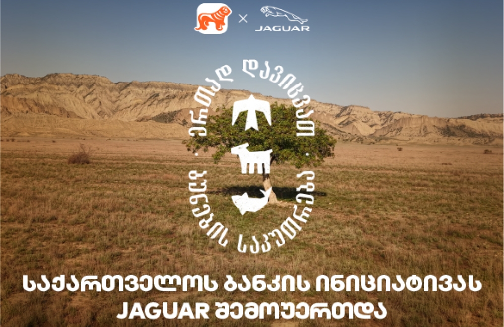 ერთად დავიცვათ ბუნების საკუთრება - საქართველოს ბანკის და CNF-ის კამპანიაში Jaguar-იც მონაწილეობს