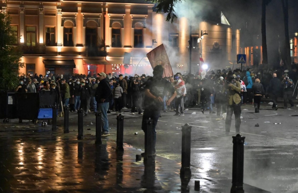 4 ოქტომბრის აქციასთან დაკავშირებით, შსს-მ ამ მომენტამდე ჯამში 45 პირი დააკავა