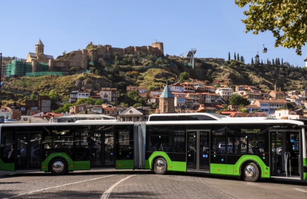 თბილისის ავტოპარკის განვითარების პროექტი - „თეგეტამ“ დედაქალაქს MAN-ის 200 ერთეული ავტობუსი მიაწოდა