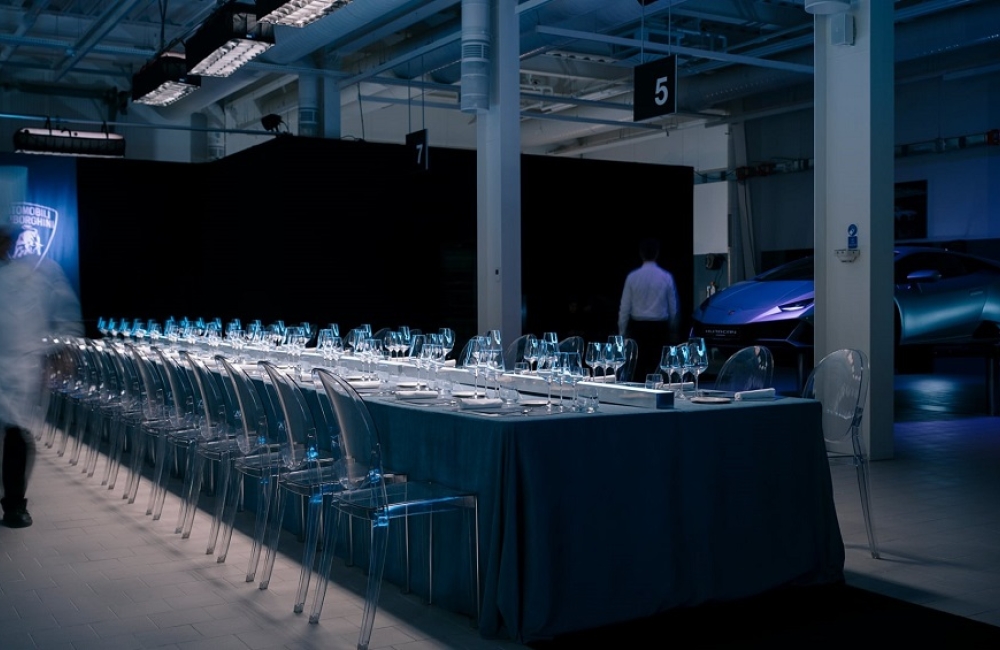 Beyond Taste - Lamborghini Tbilisi-ს ექსკლუზიური ვახშამი სერვისცენტრში