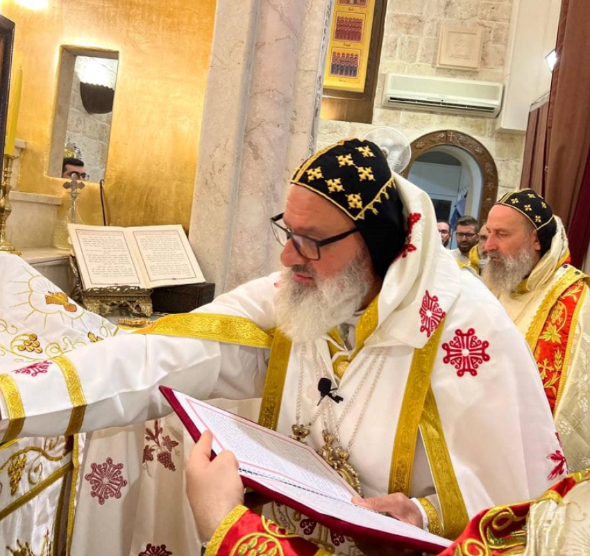 "ვლოცულობთ, რათა უფალმა, უხვად მოწყალემ, განუსვენოს მისი ერთგული მსახურის სულს"