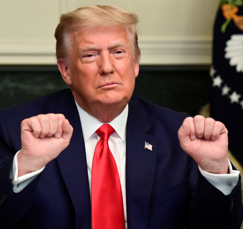 "ჩვენს სამხედროებს, რომლებიც მსოფლიოში ყველაზე ძლიერები არიან, ჯერ არც კი დაუწყიათ იმის განადგურება, რაც ირანში დარჩა"