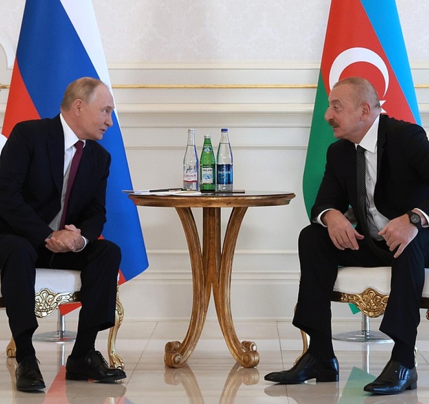 "ორი დღის წინ გავიგე, რომ აზერბაიჯანულ თვითმფრინავს რუსული რაკეტების ნამსხვრევები მოხვდა" - პუტინი ალიევს