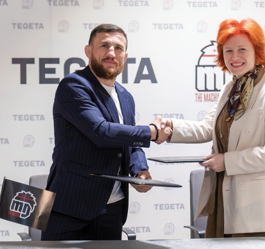 მერაბ The machine დვალიშვილი X „თეგეტა“ - პარტნიორობა ახალი გამარჯვებებისთვის