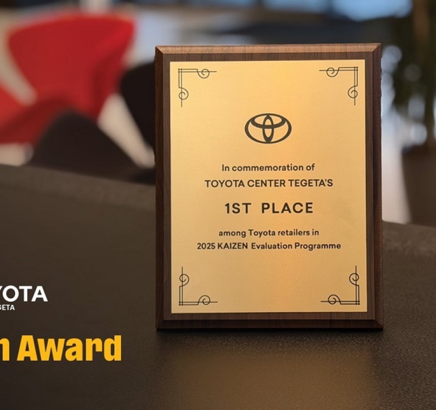 „ტოიოტა ცენტრი თეგეტამ“ Kaizen Award-ის ჯილდო ზედიზედ მეორედ მოიპოვა