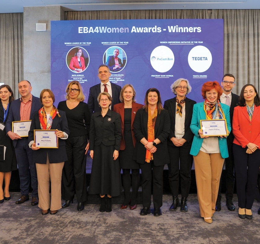 „წლის ქალთა გაძლიერების პროექტი“ - „თეგეტა“ EBA-ს ფორუმზე დაჯილდოვდა