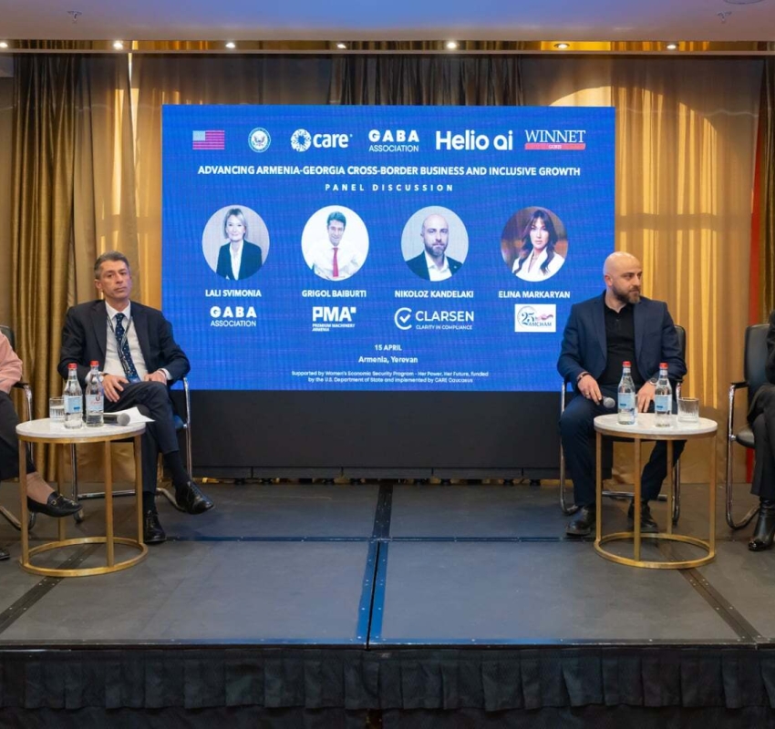 Premium Machinery Armenia ქართულ-სომხური ბიზნესასოციაციის პრეზენტაციაზე