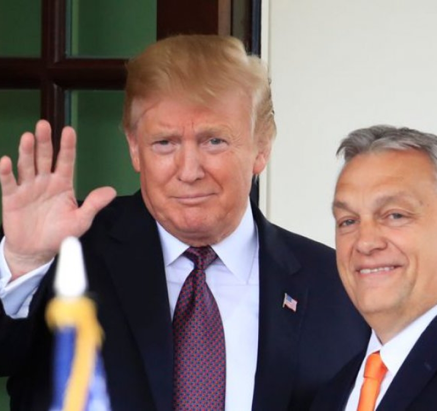 "ვიქტორი თვლის, რომ არც ისე შორეულ პერსპექტივაში ჩვენ ამ ომს დავასრულებთ" - ტრამპი ორბანზე