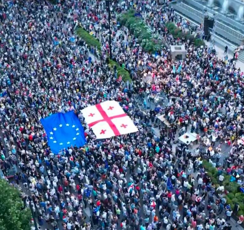 დღეს, 26 ოქტომბერს, თბილისში, საპროტესტი მსვლელობა - "ბოლომდე, გამარჯვებამდე!“ გაიმართება